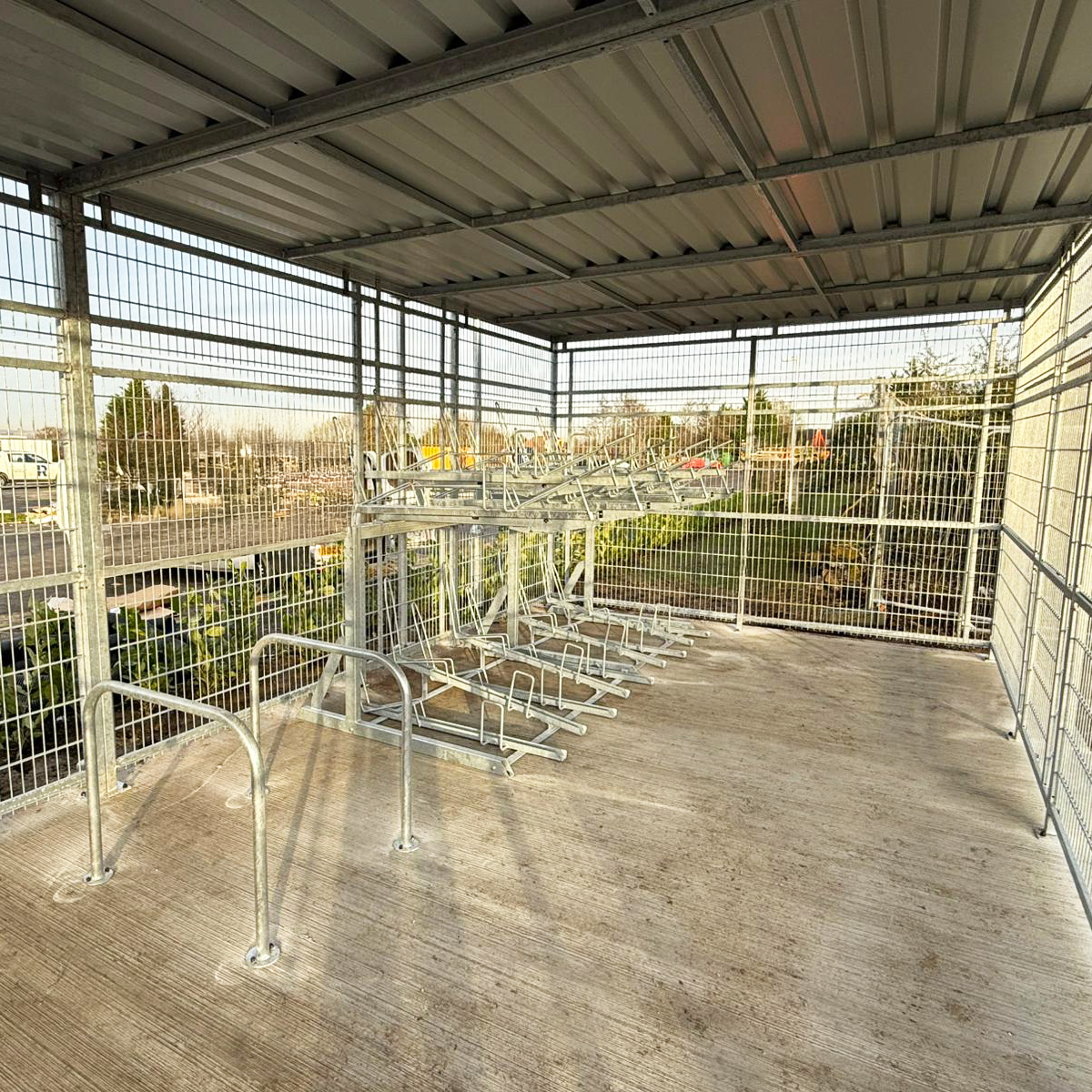 Two-Tier Cycle Racks